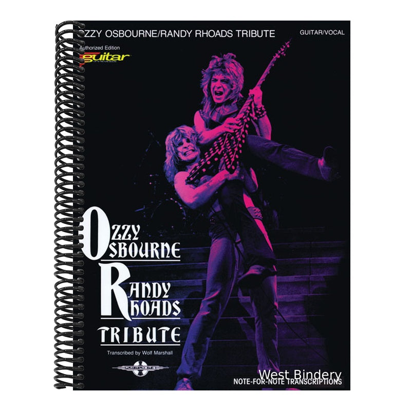 Ozzy Osbourne - Randy Rhoads Tribute Guitar Tablature Songbook with Complete Transcriptions Play It Like It Is Series for Electric Guitar Includes Cra