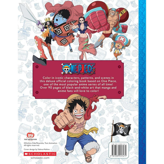 One Piece: The Official Coloring Book (Media Tie-In) (Spiral Bound)