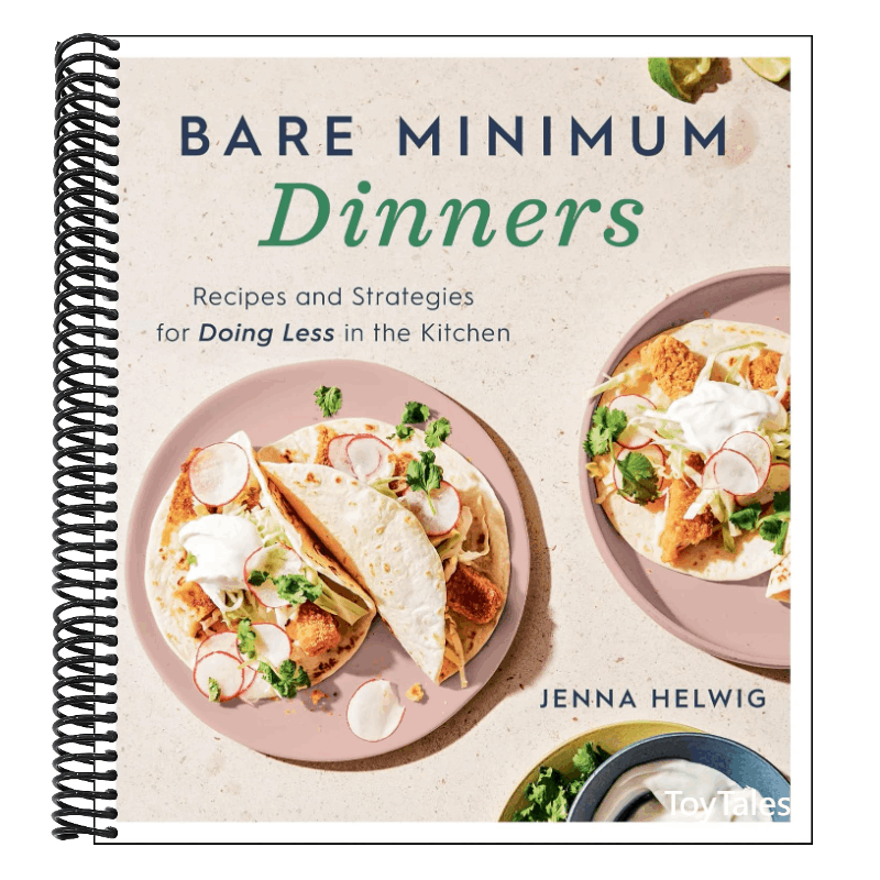 Bare Minimum Dinners: Recipes and Strategies for Doing Less in the Kitchen (Spiral Bound)