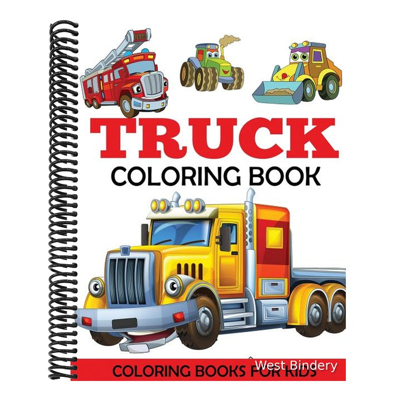Truck Coloring Book