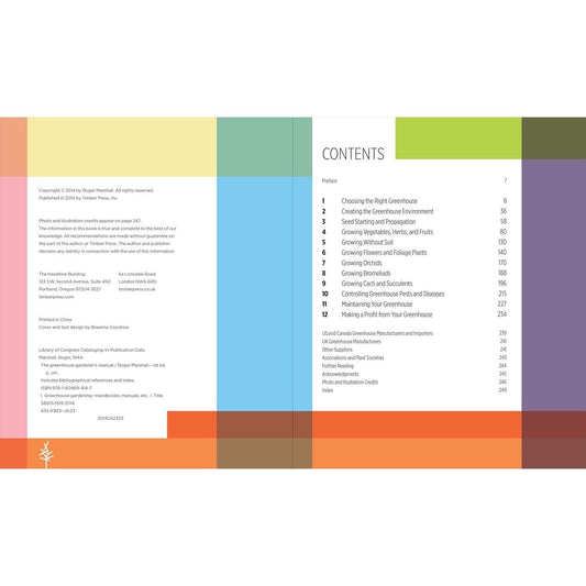 The Greenhouse Gardener's Manual (Spiral Bound)