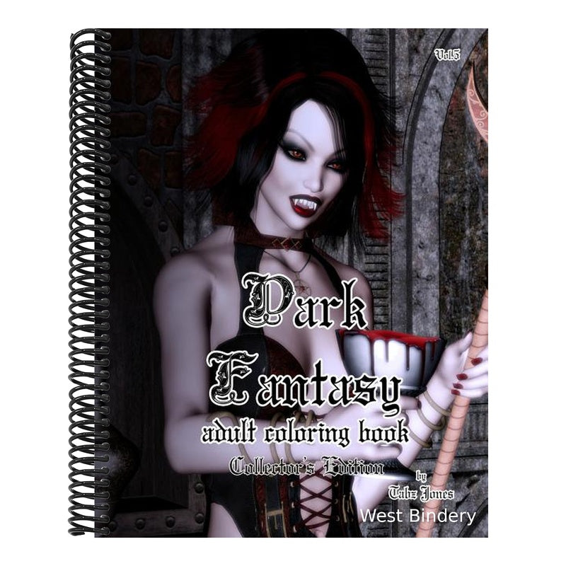 Dark Fantasy Adult Coloring Book: Collector's Edition