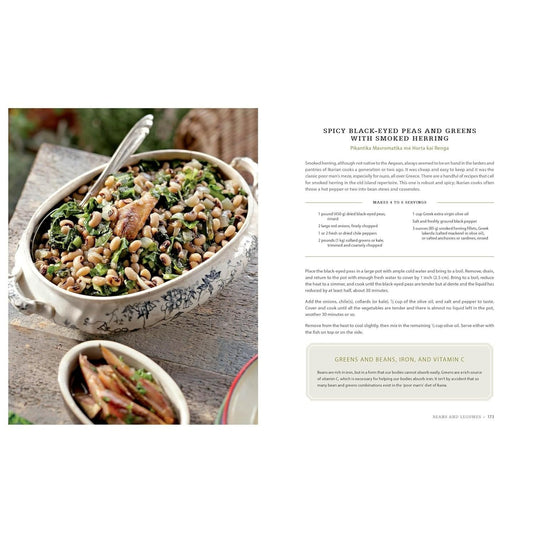 Ikaria: Lessons on Food, Life, and Longevity from the Greek Island Where People Forget to Die: A Mediterranean Diet Cookbook