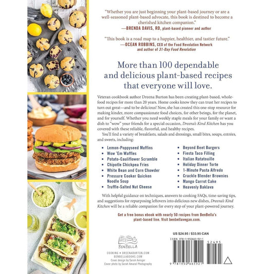 Dreena's Kind Kitchen: 100 Whole-Foods Vegan Recipes to Enjoy Every Day