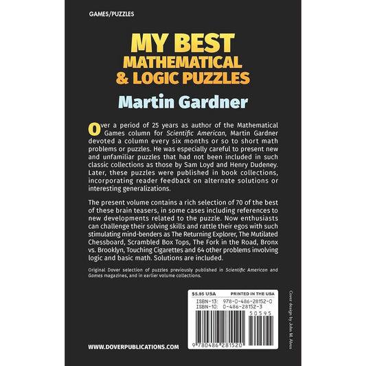 My Best Mathematical and Logic Puzzles