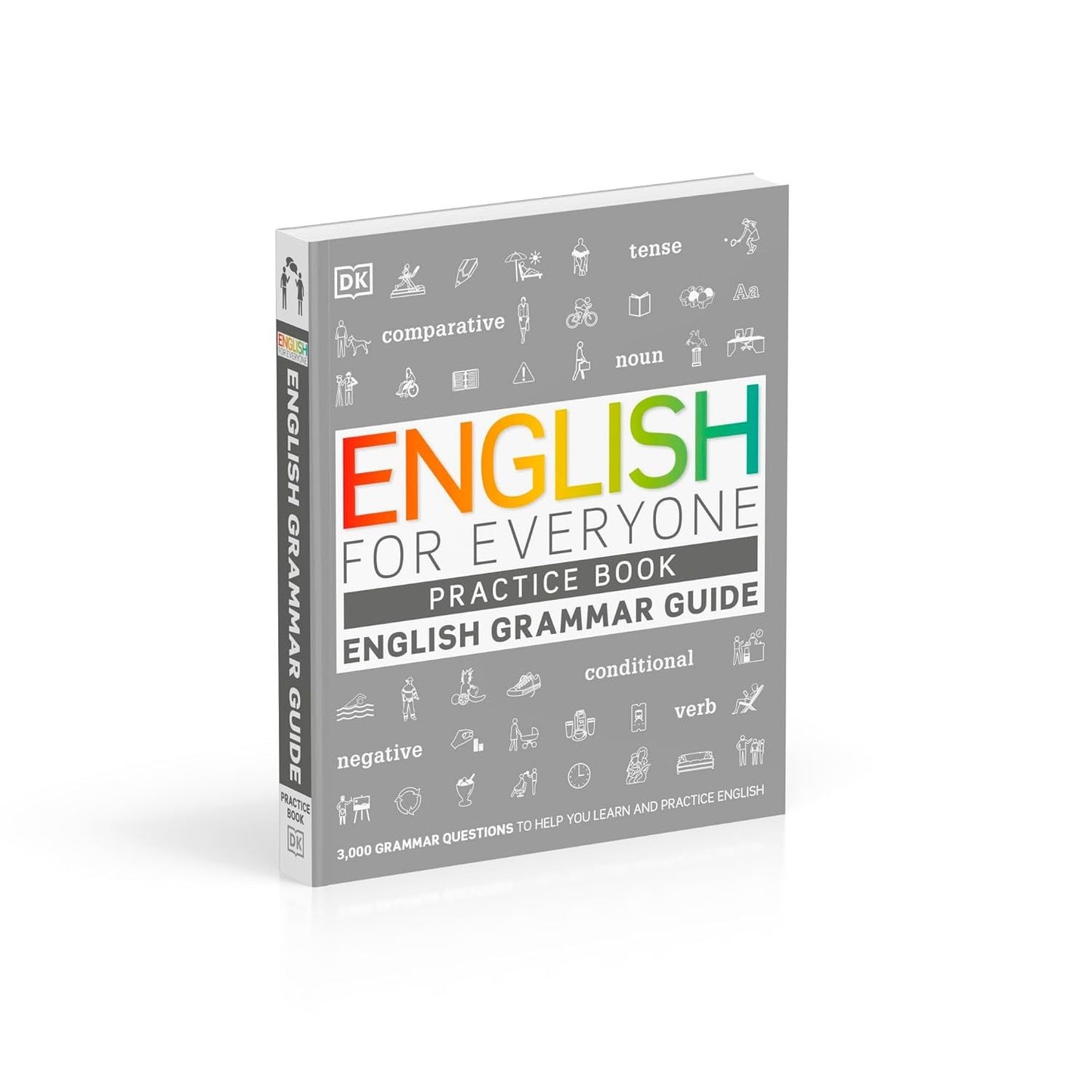 English for Everyone Grammar Guide Practice Book (DK English for Everyone) (Spiral Bound)