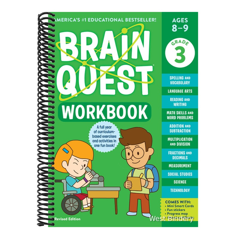 Brain Quest Workbook: 3rd Grade Revised Edition (Revised)