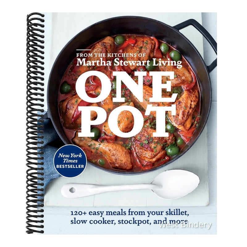 One Pot: 120+ Easy Meals from Your Skillet, Slow Cooker, Stockpot, and More: A Cookbook (Spiral Bound)