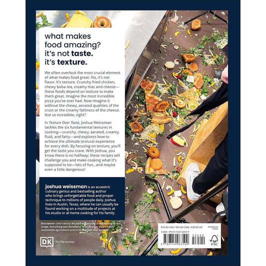 Joshua Weissman: Texture Over Taste (Spiral Bound)