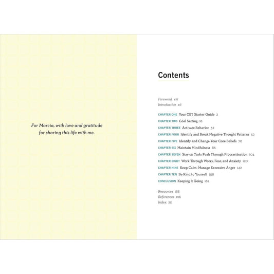 Cognitive Behavioral Therapy Made Simple: 10 Strategies for Managing Anxiety, Depression, Anger, Panic, and Worry (Spiral Bound)