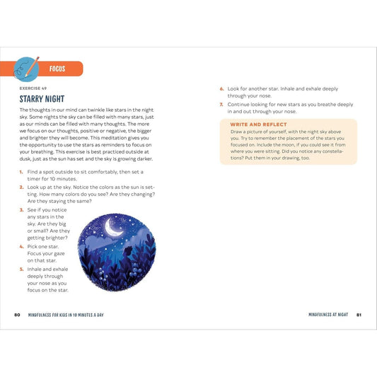 Mindfulness for Kids in 10 Minutes a Day: Simple Exercises to Feel Calm, Focused, and Happy