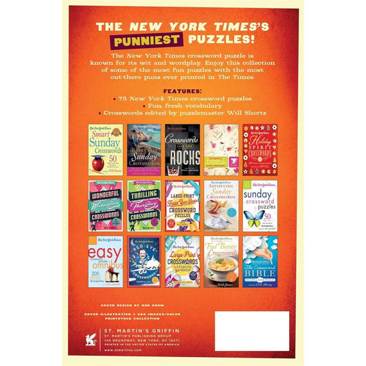 The New York Times Tons of Puns Crosswords: 75 Punny Puzzles from the Pages of the New York Times