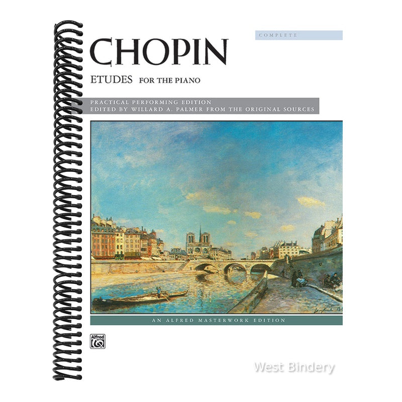 Chopin -- Etudes (Complete): Comb Bound Book
