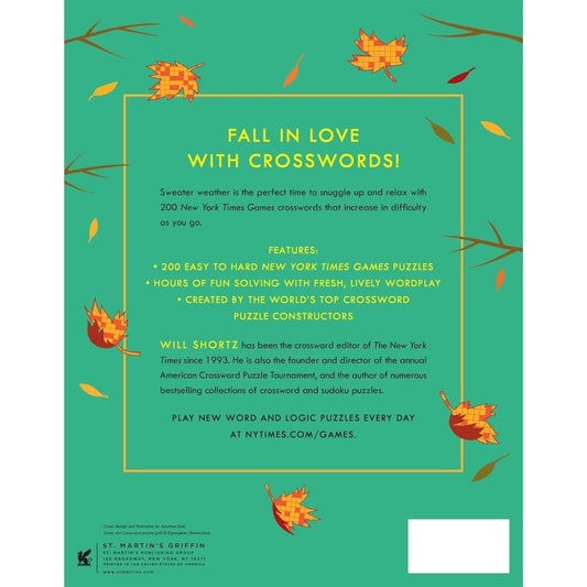 New York Times Games Hello Fall Crosswords: 200 Easy to Hard Puzzles