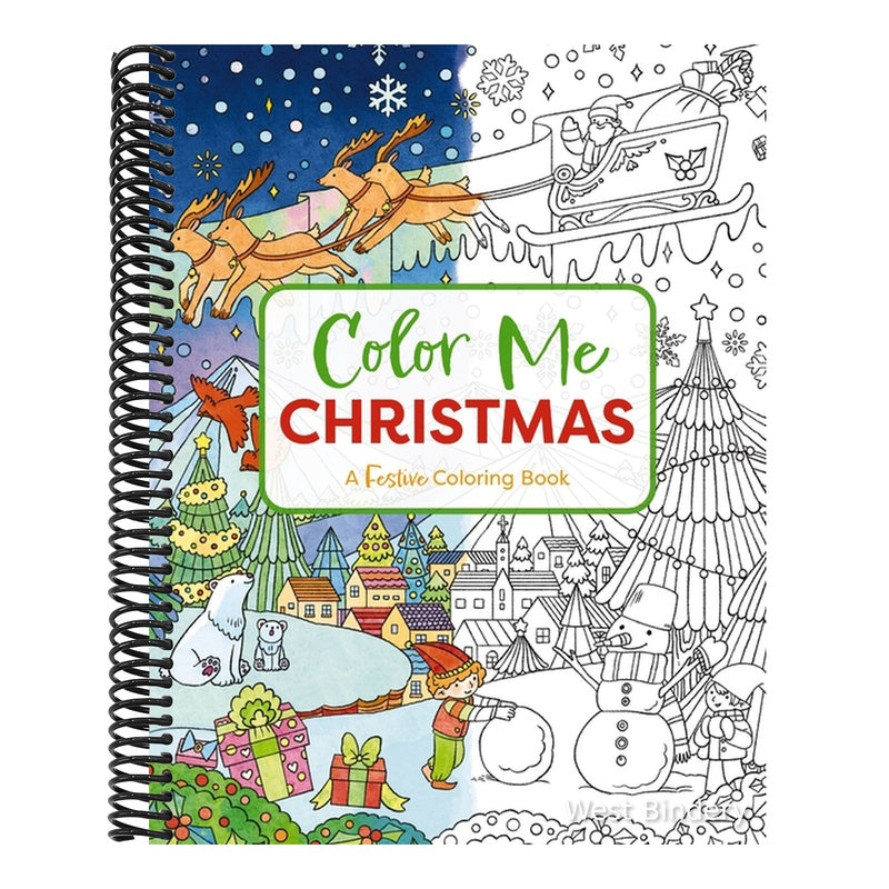 Color Me Christmas: A Festive Adult Coloring Book