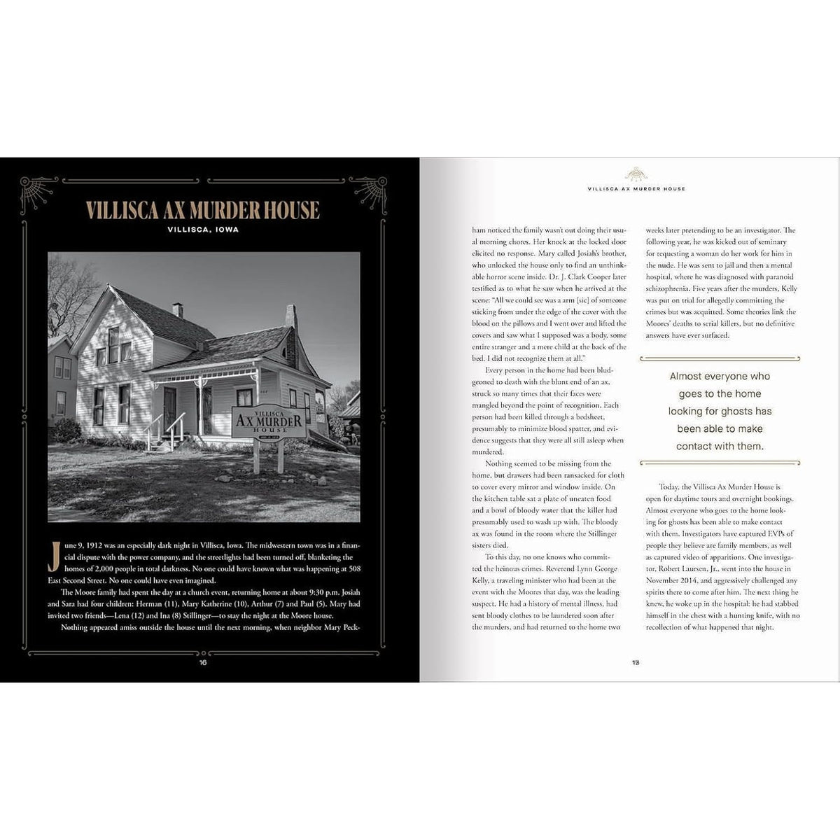 Food to Die for: Recipes and Stories from America's Most Legendary Haunted Places (a Spooky Paranormal Cookbook with Delightfully Creepy Meals, Eerie