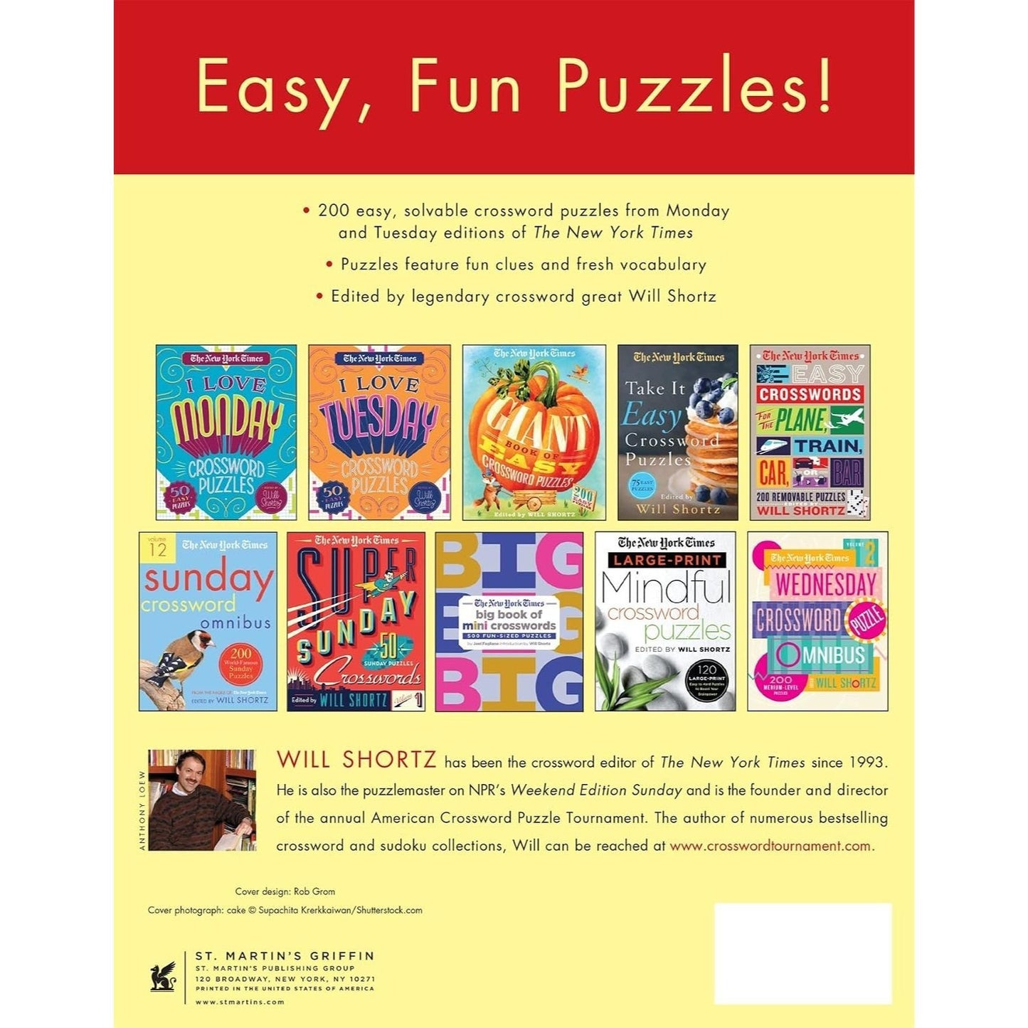 The New York Times Easy Crossword Puzzle Omnibus Volume 17: 200 Solvable Puzzles from the Pages of the New York Times