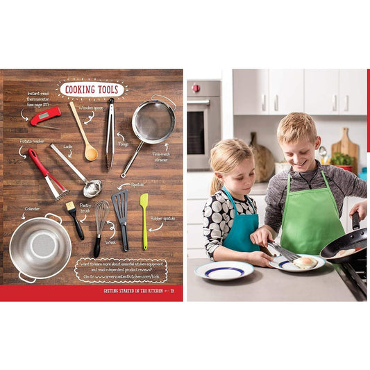 The Complete Cookbook for Young Chefs: 100+ Recipes That You'll Love to Cook and Eat (Spiral Bound)