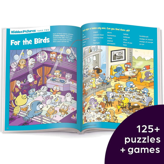 Ultimate Puzzle Challenge!: 125+ Brain Games for Kids, Mazes, Brain Teasers, Word Searches, Crossword Puzzles, Sudoku, Logic Puzzles and More, Kids Ac (Spiral Bound)