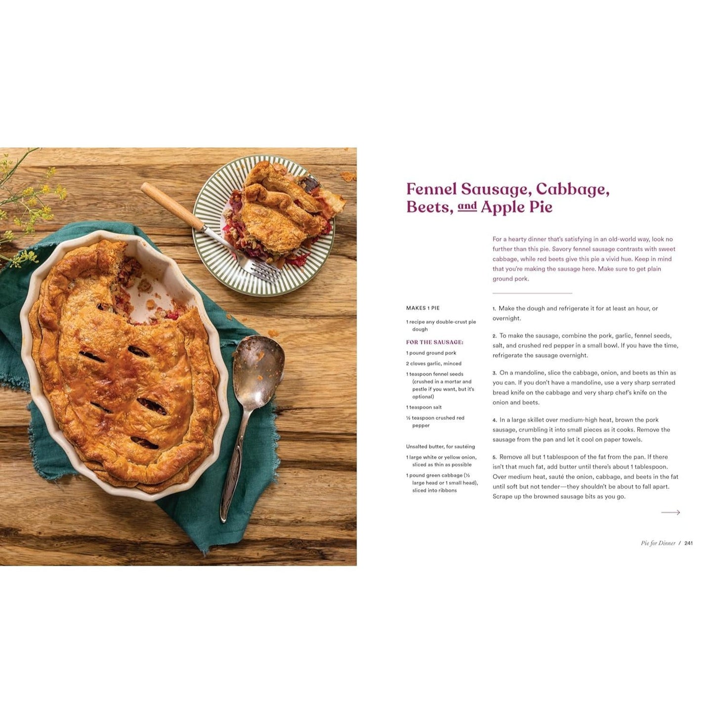 Pie School: Lessons in Fruit, Flour & Butter (a Pie Cookbook)