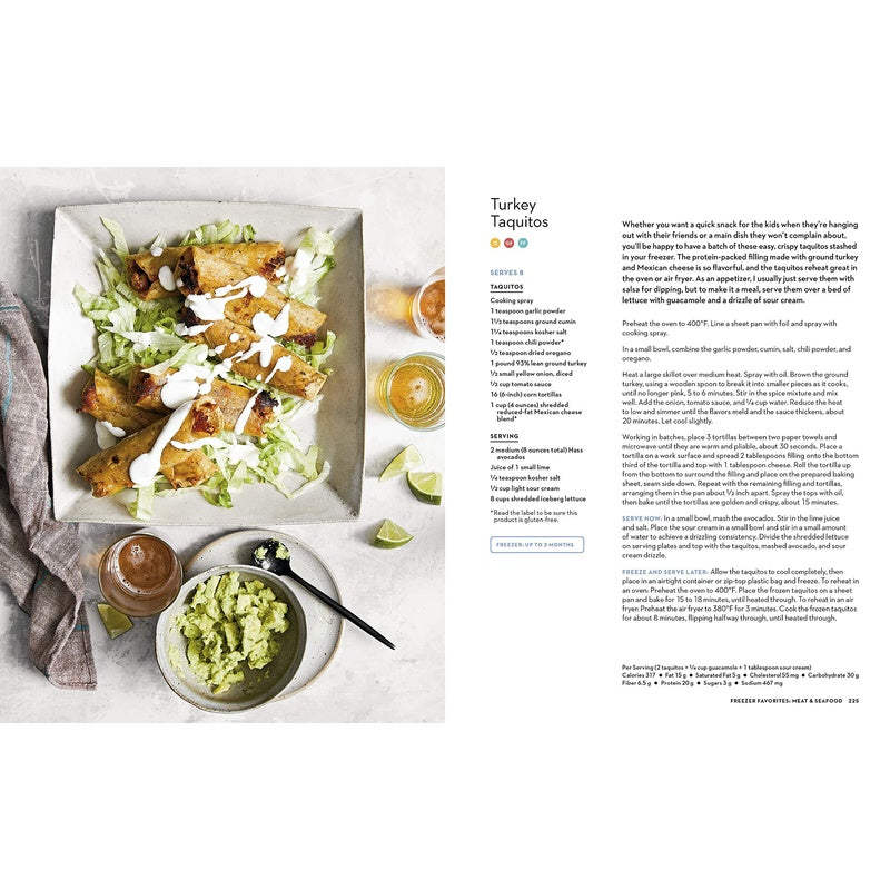 Skinnytaste Meal Prep: Healthy Make-Ahead Meals and Freezer Recipes to Simplify Your Life: A Cookbook (Spiral Bound)