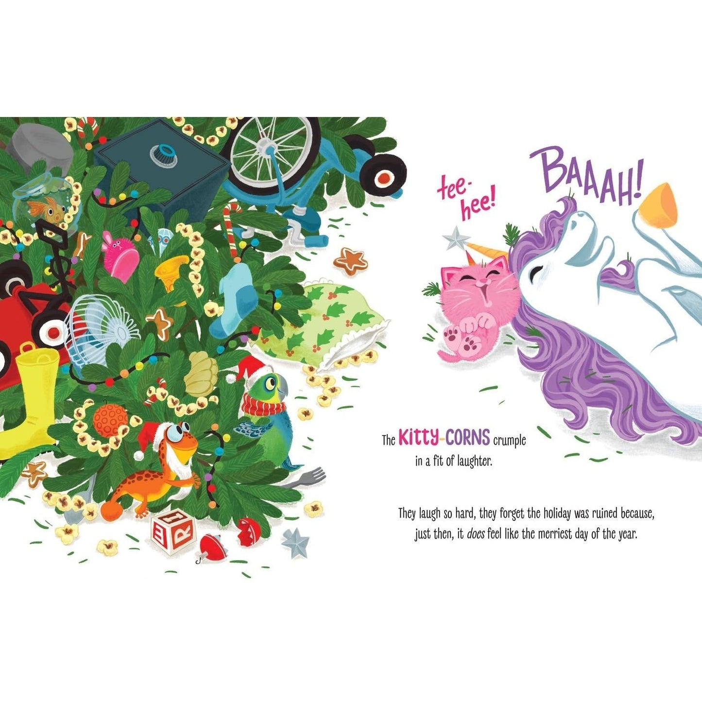 Holly Jolly Kitty-Corn: A Picture Book