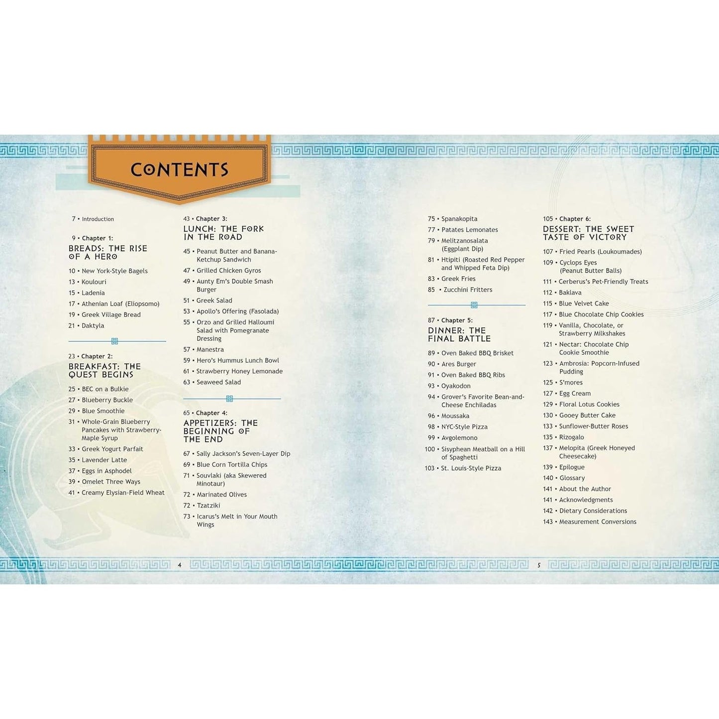 Percy Jackson and the Olympians: The Official Cookbook