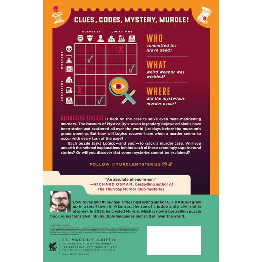 Murdle: The Case of the Seven Skulls: 64 Wildly Wicked Logic Puzzles