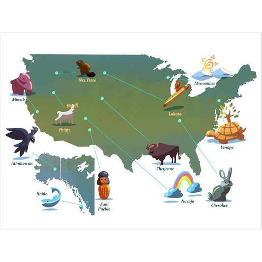 Native American Stories for Kids: 12 Traditional Stories from Indigenous Tribes Across North America