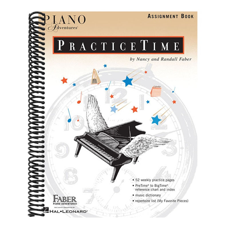 Piano Adventures Practicetime Assignment Book