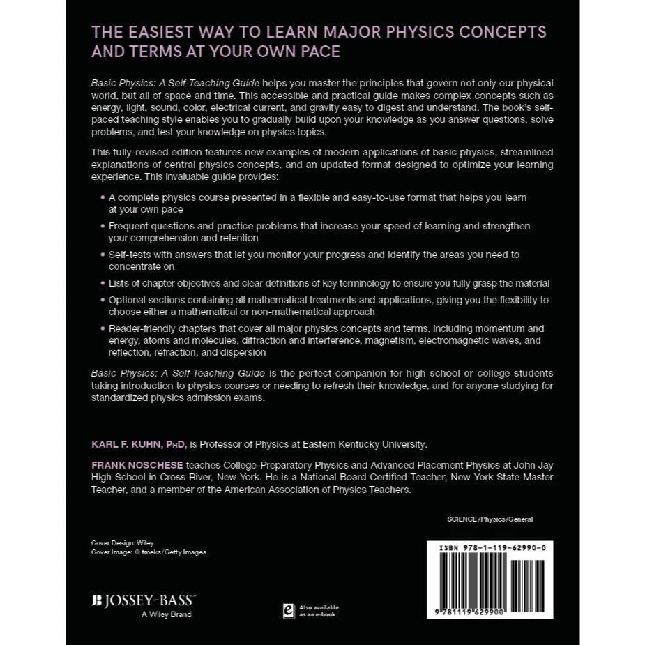 Basic Physics: A Self-Teaching Guide