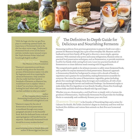 Traditionally Fermented Foods: Innovative Recipes and Old-Fashioned Techniques for Sustainable Eating