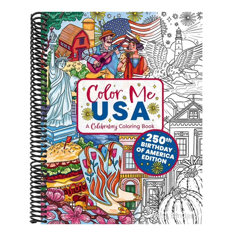Color Me USA: A Celebratory Coloring Book