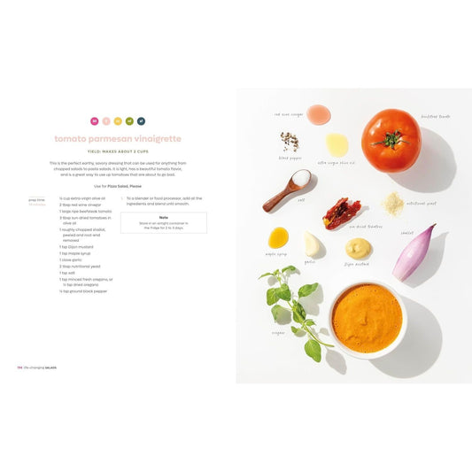 Life-Changing Salads: 100 Plant-Based Salads and Dressings Beyond Your Wildest Greens (Healthygirl Kitchen) (Spiral Bound)