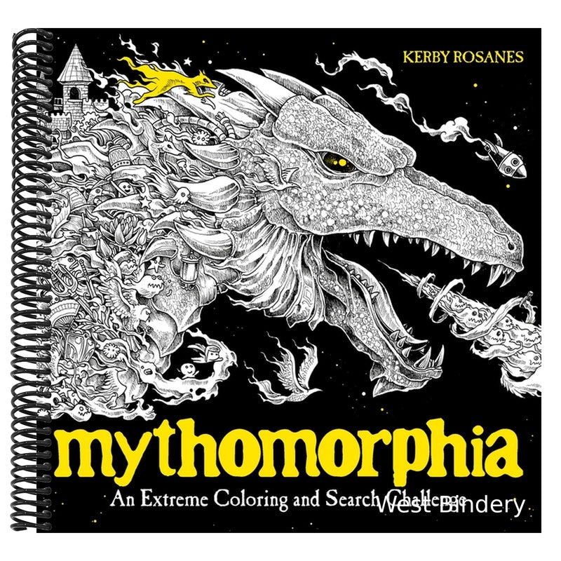 Mythomorphia: An Extreme Coloring and Search Challenge