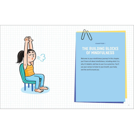 Mindfulness Workbook for Kids: 60+ Activities to Focus, Stay Calm, and Make Good Choices (Health and Wellness Workbooks for Kids) (Spiral Bound)