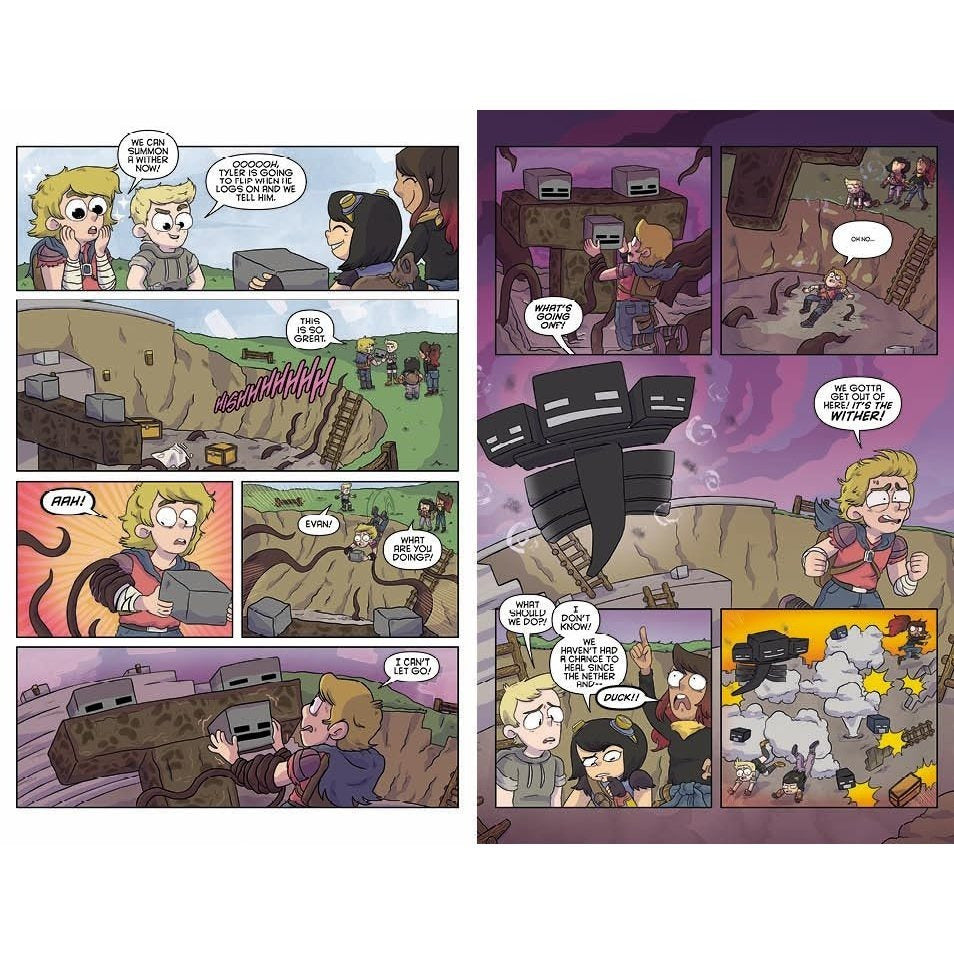 Minecraft Volume 1 (Graphic Novel) (Spiral Bound)