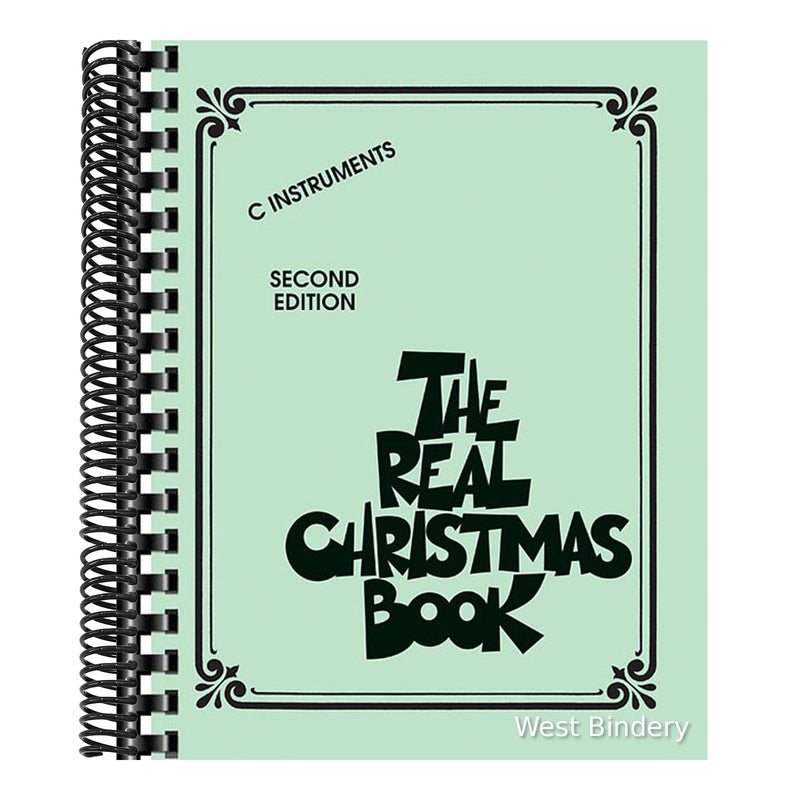 The Real Christmas Book C Fake Book for Piano and C Instruments 150 Holiday Songs and Carols with Lyrics, Chords, and Jazz Arrangements Hal Leonard Christ