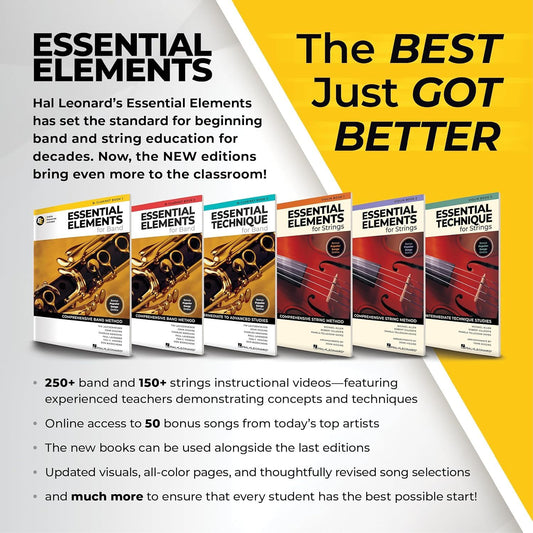 Essential Elements for Band - BB Clarinet Book 1 with Eei (Book/Media Online) (Created by)