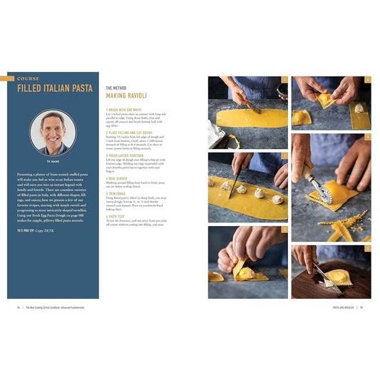 The New Cooking School Cookbook: Advanced Fundamentals (Spiral Bound)