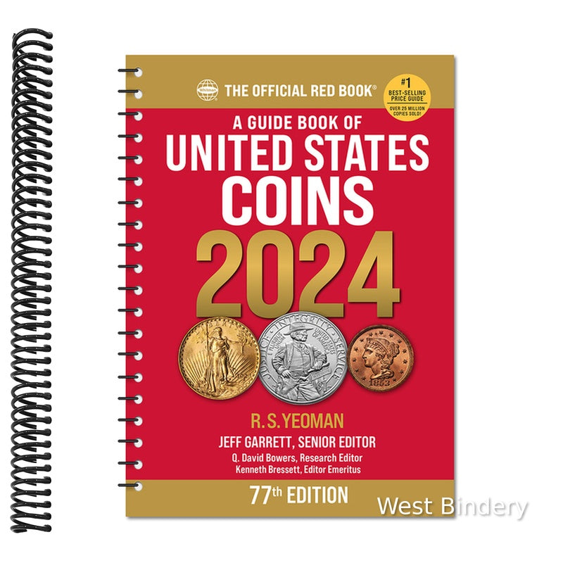 A Guide Book of United States Coins 2024: 77th Edition: The Official Red Book