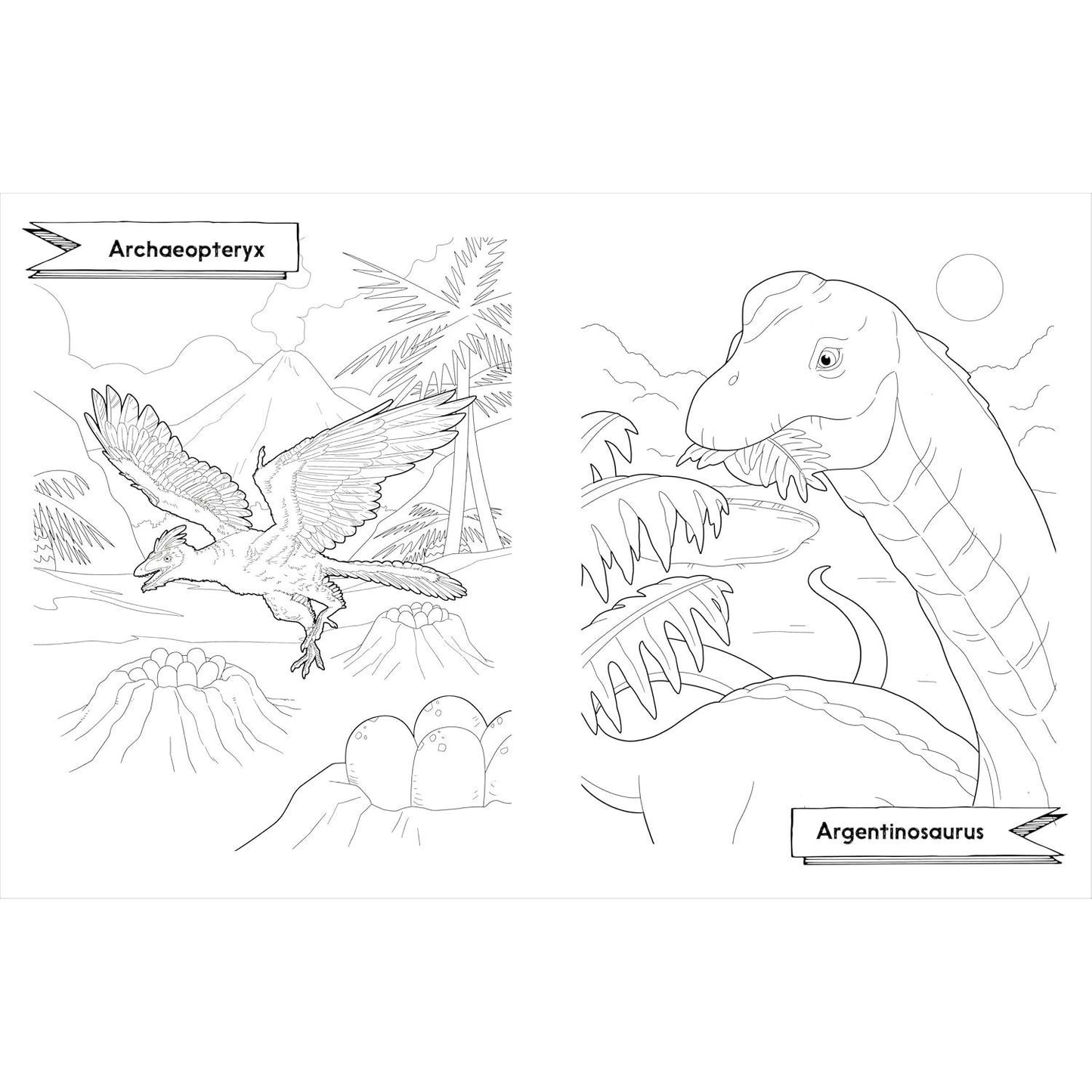 Awesome Dinosaurs Coloring Book for Kids: Ages 4-8