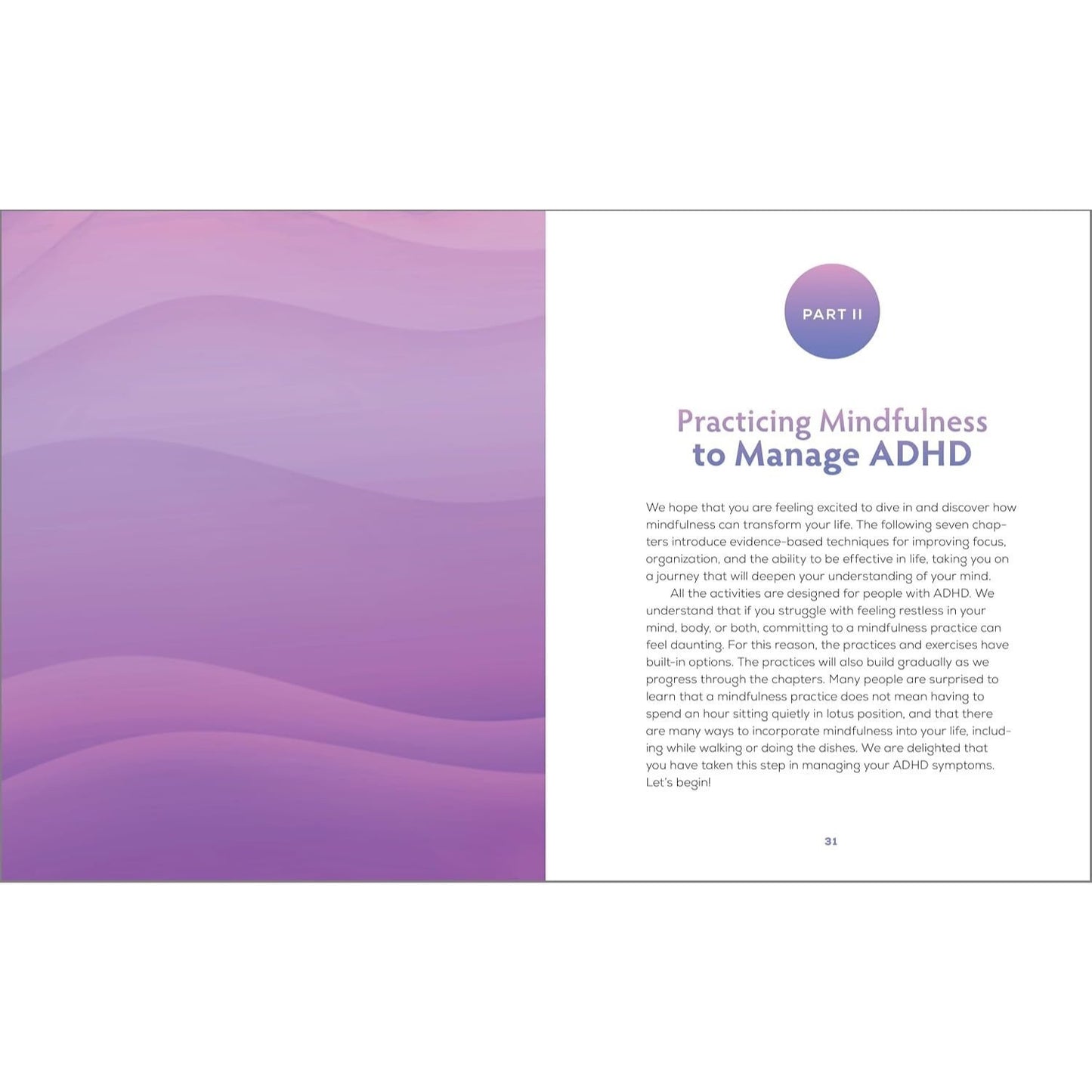 The Mindfulness Workbook for ADHD: Effective Strategies to Increase Focus, Build Patience, and Find Balance