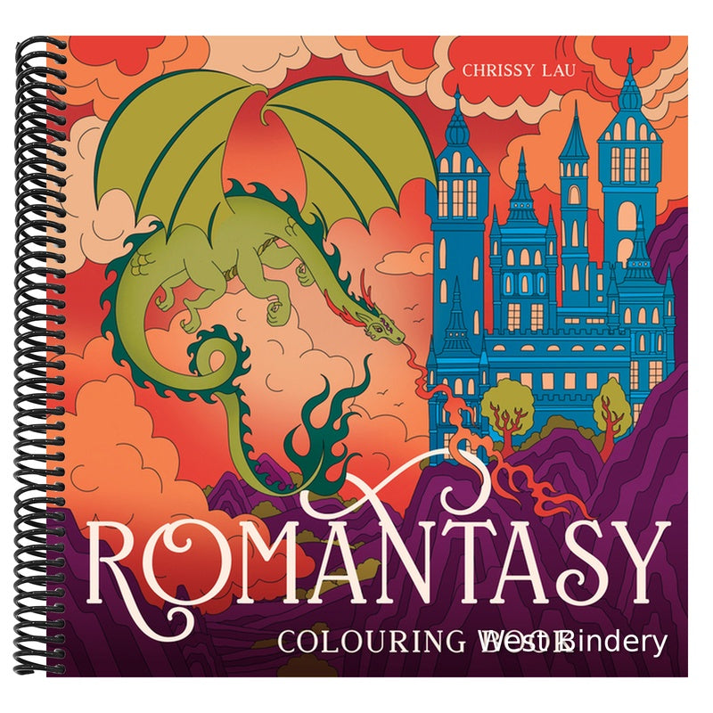 Romantasy Colouring Book