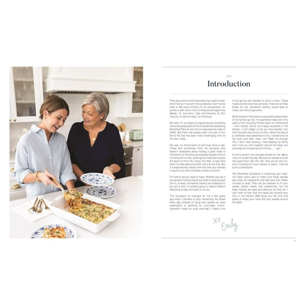 The Simplified Cookbook: Delicious Meals with Effortless Prep (60 Recipes + 60 Assembly Meals) - The Perfect Gifts for Busy Moms and Dads