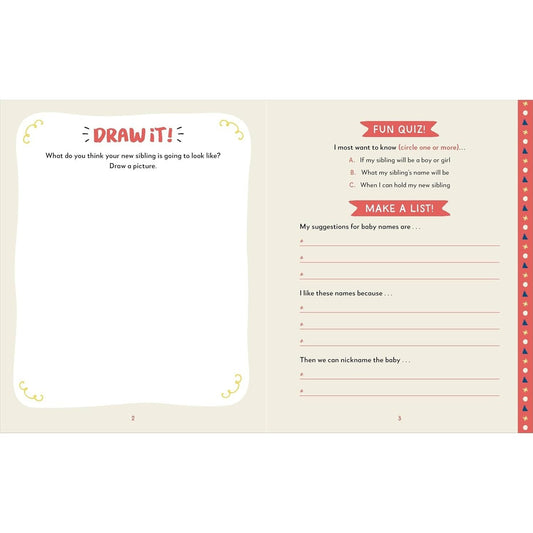 Welcome to the Family!: A Celebratory Journal for a New Big Sister or Brother