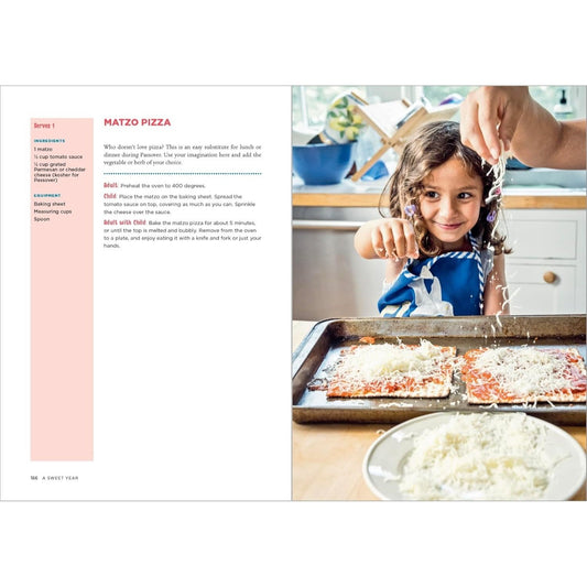 A Sweet Year: Jewish Celebrations and Festive Recipes for Kids and Their Families: A Cookbook (Spiral Bound)