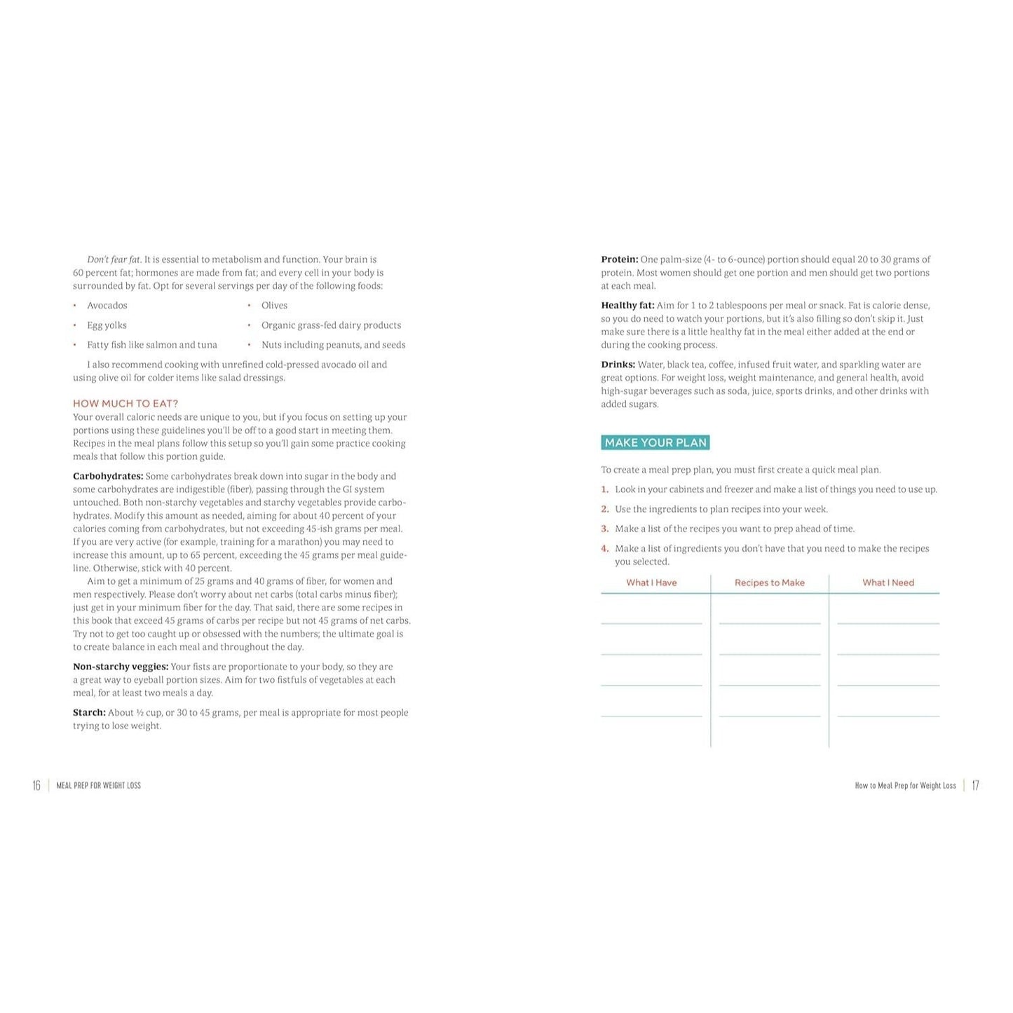 Meal Prep for Weight Loss: Weekly Plans and Recipes to Lose Weight the Healthy Way (Spiral Bound)