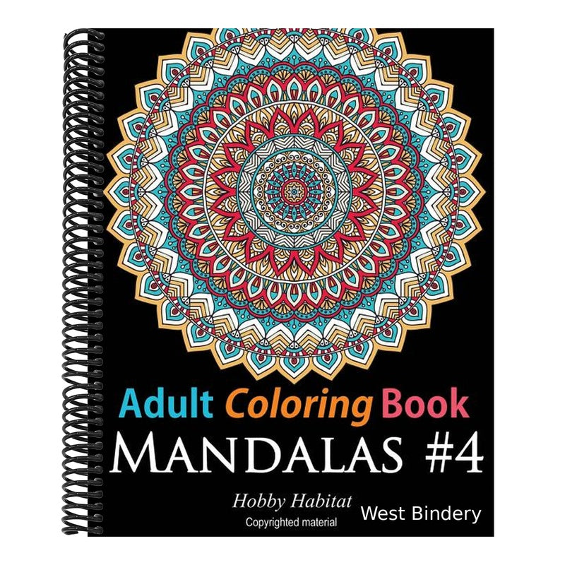 Adult Coloring Book: Mandalas #4: Coloring Book for Adults Featuring 50 High Definition Mandala Designs