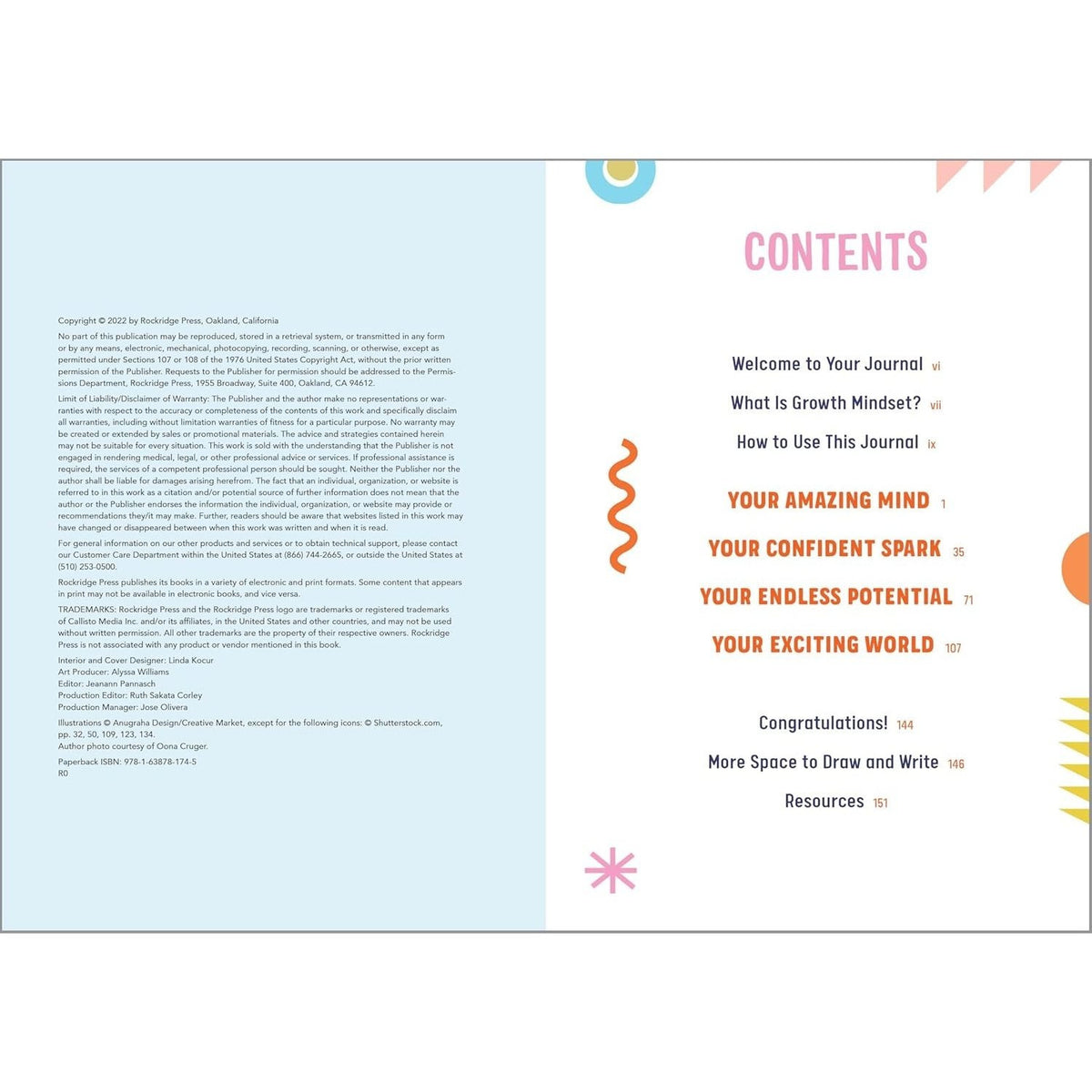 Growth Mindset Journal for Girls: A Space to Embrace Challenges, Build Confidence, and Dream Big